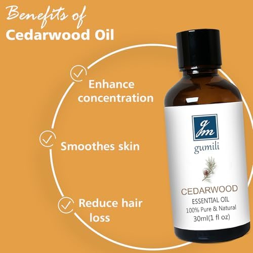 Cedarwood Essential Oil 1 Oz for Diffuser
