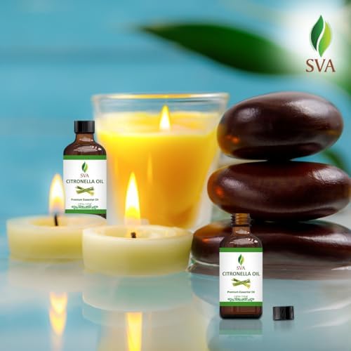 SVA Citronella Essential Oil 4 Fl Oz Natural