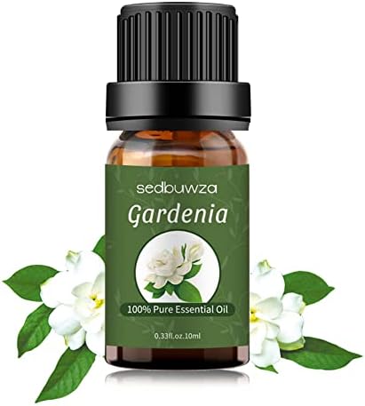 Sedbuwza Gardenia Essential Oil Pure Organic for Diffuser and Fragrance