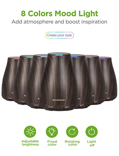InnoGear Essential Oil Diffuser with 6 Oils Set