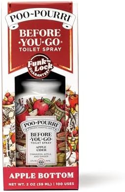 Poo-Pourri Before-You-Go Toilet Spray 2 Fl Oz Red Apple