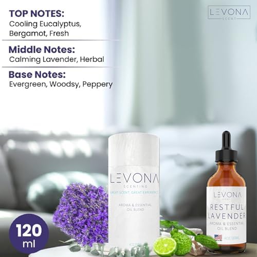 Levona Scent Essential Oil - Restful Lavender 120ml