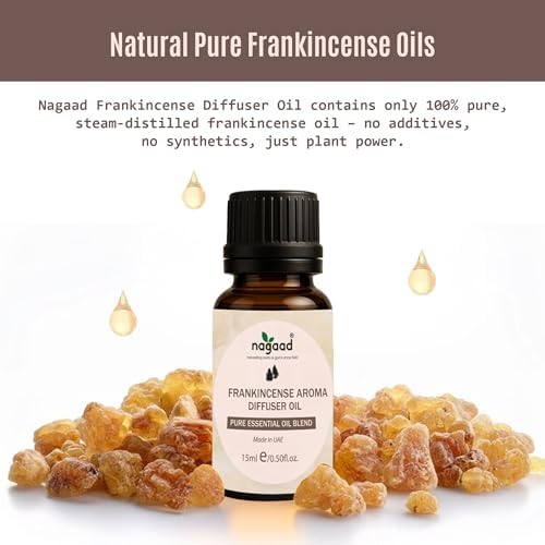 Organic Frankincense Essential Oil - 15ml for Diffusers and Massage