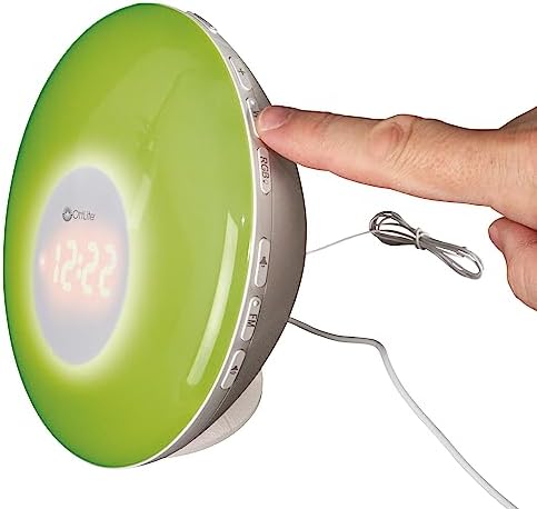 OttLite Wake Up Light with White Noise and Sunrise Simulation