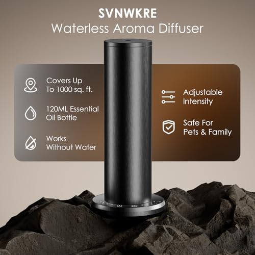 Waterless Essential Oil Diffuser for Large Rooms