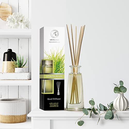 Lemongrass Diffuser with Essential Oil 34 Fl Oz