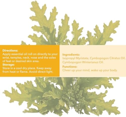 Mine Citronella Oil Roll On Natural Essential Oil for Skin