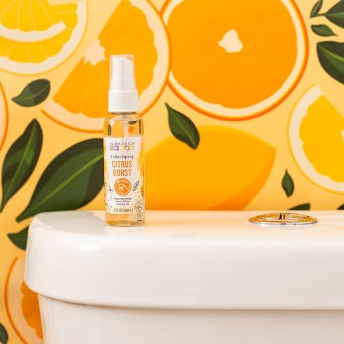 Aura Cacia Citrus Burst Toilet Spray 2 Fl Oz