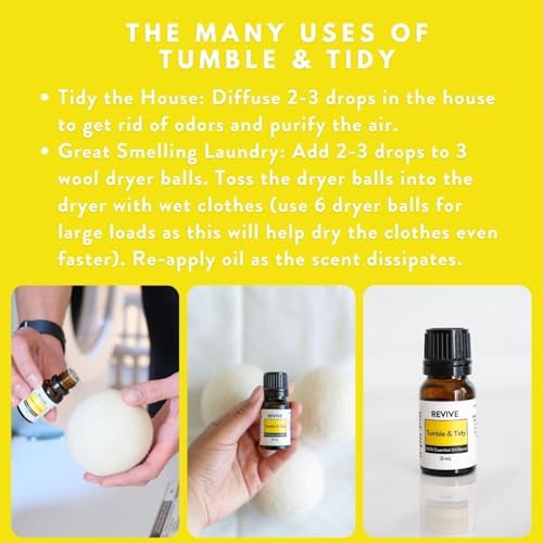 Tumble Tidy Essential Oil Blend for Natural Laundry Care
