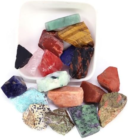22 lb Bulk Raw Obsidian Quartz Stones for Tumbling and Healing