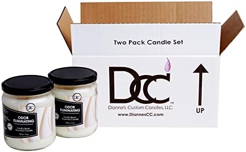 Vanilla Two Pack Odor Eliminating Candles