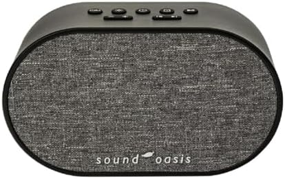 Sound Oasis Bluetooth Sleep Therapy System with Alarm Clock