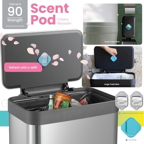 Home Zone Living CleanAura Air Freshener Scent Pod Kit Cherry Blossom