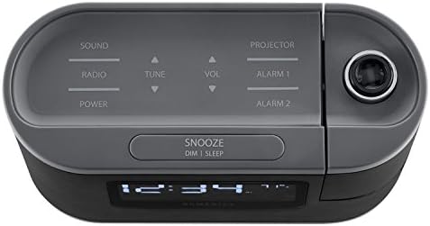 Homedics SoundSleep Recharged Alarm Clock with White Noise and Sleep Sounds