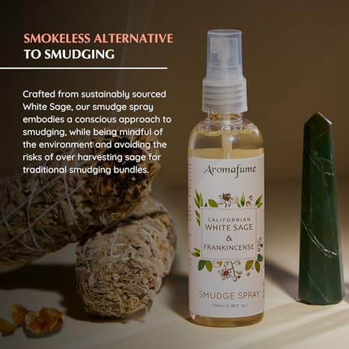 Aromafume White Sage Frankincense Smudge Spray 100ml