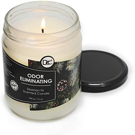 Siberian Fir Odor Eliminating Candle - 80 Hour Burn Time