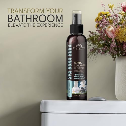 The Crown Choice Natural Air Freshener Spray Patchouli Sandalwood Non-Toxic Deodorizer