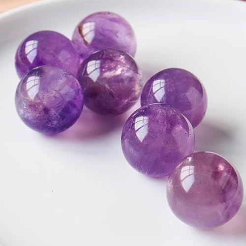 Natural Amethyst Crystal Ball with Stand