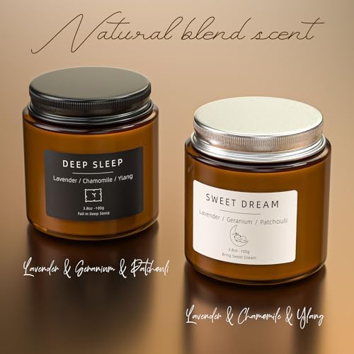 BOYUJK Scented Candles for Stress Relief and Sleep