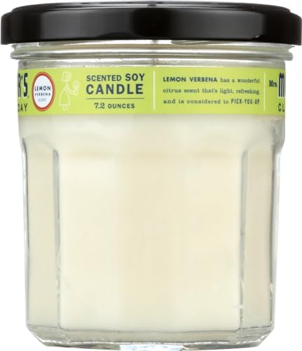 Mrs Meyers Lemon Verbena Soy Candle
