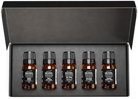AirScent Hotel Diffuser Oil Gift Set - Luxury Hotel Scents