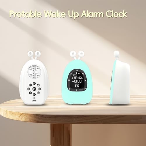 Jamyok Sunrise Alarm Clock with Light and White Noise