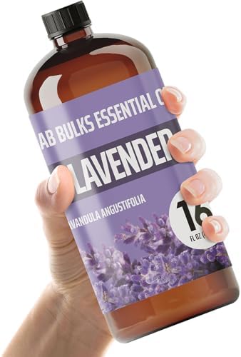 Lavender Essential Oil 16 oz for Diffusers and Home Use