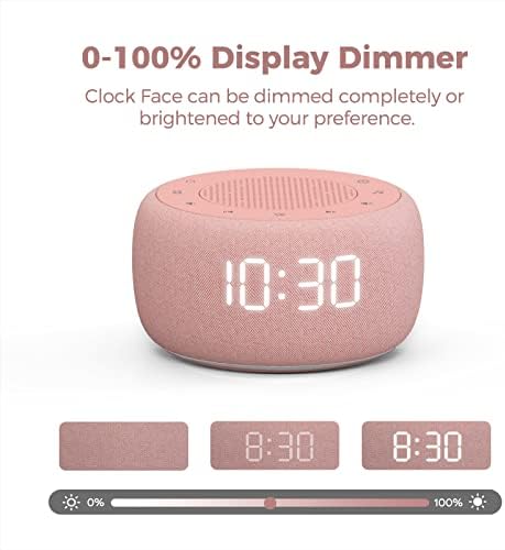 Buffbee Sound Machine and Alarm Clock 2-in-1