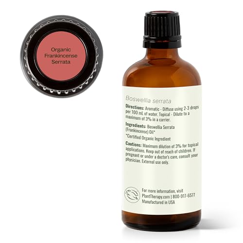 Plant Therapy Organic Frankincense Serrata Essential Oil 100 mL