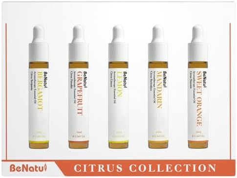 Benatu Citrus Essential Oil Set 5 Pack