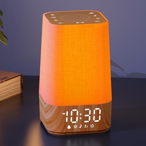 Sunrise Alarm Clock with Nature Sounds and Sleep Timer
