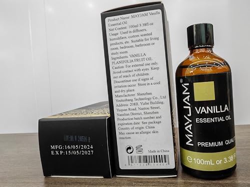 MAYJAM Vanilla Essential Oil 100ML