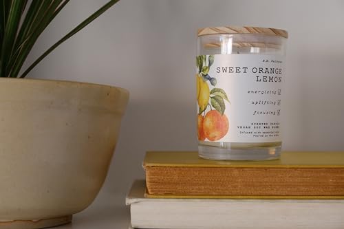 LEOBEN BB Wellness Soy Candle - 9 oz 40 Hours Vegan Eco-Friendly
