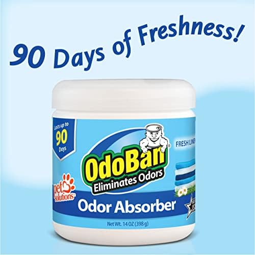 OdoBan Solid Odor Eliminator 6-Pack with Fresh Linen Scent