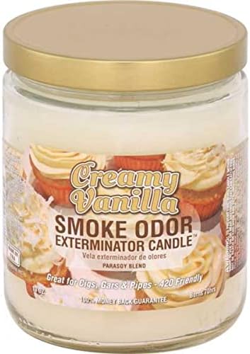 Odor Exterminator Candle Creamy Vanilla 13oz