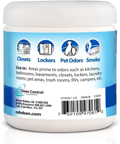 OdoBan Solid Odor Eliminator 6-Pack with Fresh Linen Scent