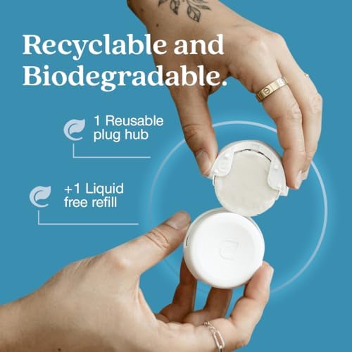 Enviroscent Non-Toxic Air Freshener Spring Water Lotus Plug In