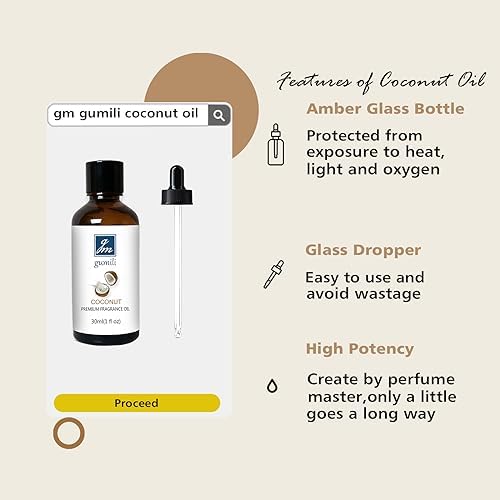 Coconut Oil for Candle Making and Home Fragrance - 1 oz 30ml