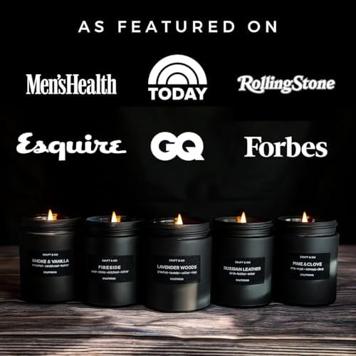 Craft Kin Premium Smoke Vanilla Candle