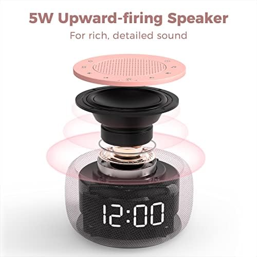Buffbee Sound Machine and Alarm Clock 2-in-1
