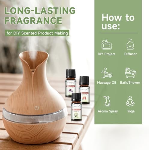 Coconut 20 Pcs Fragrance Oil Set for Diffusers and DIY