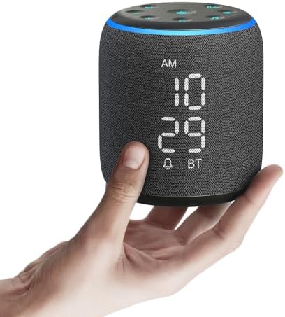REACHER Sound Machine Alarm Clock for Kids
