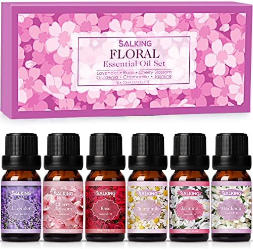 SALKING Floral Essential Oils Set 6 x 10 ML