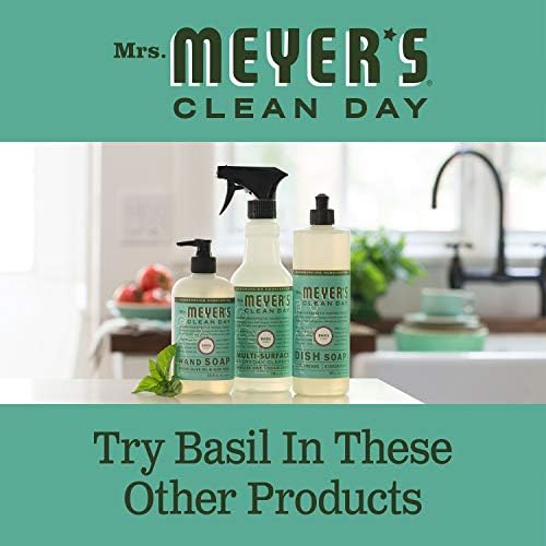 Mrs Meyers Basil Scent Soy Candle 72 Ounce