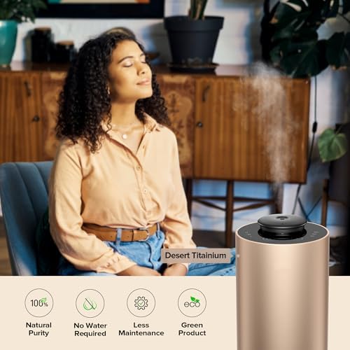 Airversa Waterless Essential Oil Diffuser with 3 Timer Settings and 3 Mist Levels