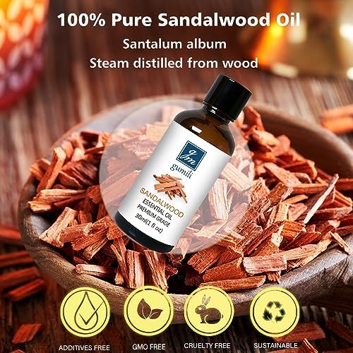 Sandalwood Essential Oil 30ml for Diffuser and Skincare