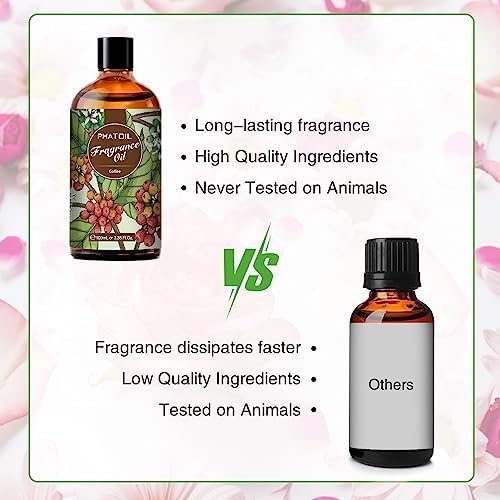 PHATOIL 338 FLOZ Coffee Fragrance Oil 100ml