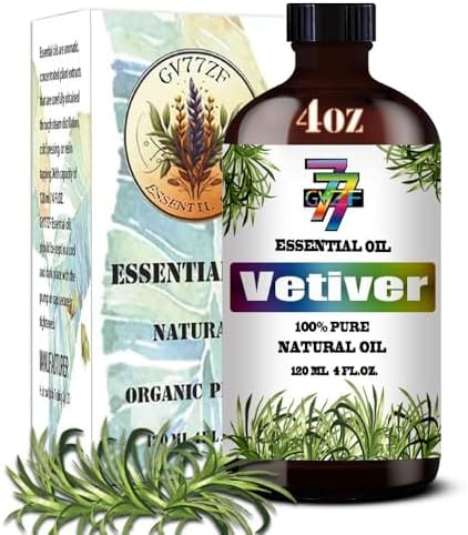 GV77ZF Vetiver Essential Oil 4 oz