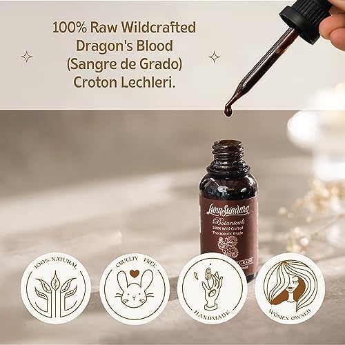 Luna Sundara Pure Dragons Blood 1 Oz Wildcrafted Resin
