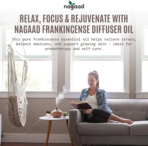 Organic Frankincense Essential Oil - 15ml for Diffusers and Massage
